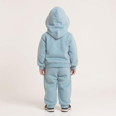 Kids Hoodie And Trouser - Blue