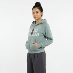 Women's Bohoo Zipper Hoodie - Blue