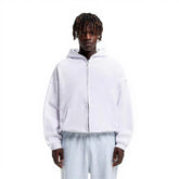 Uni-Sex Baggy Pullover Hoodie - White
