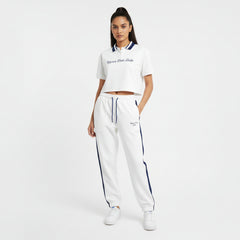 Women's Upper East Side Track Suit - White