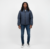Mens Zara Puffer Jacket - Navy