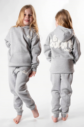 Kids Fleece B-couture Tracksuit - Grey