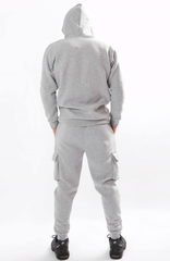 Men's Fleece B-couture Tracksuit - Grey