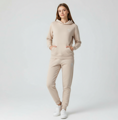 Women's Pullover Hoodie With Trouser - Skin