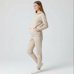 Women's Pullover Hoodie With Trouser - Skin