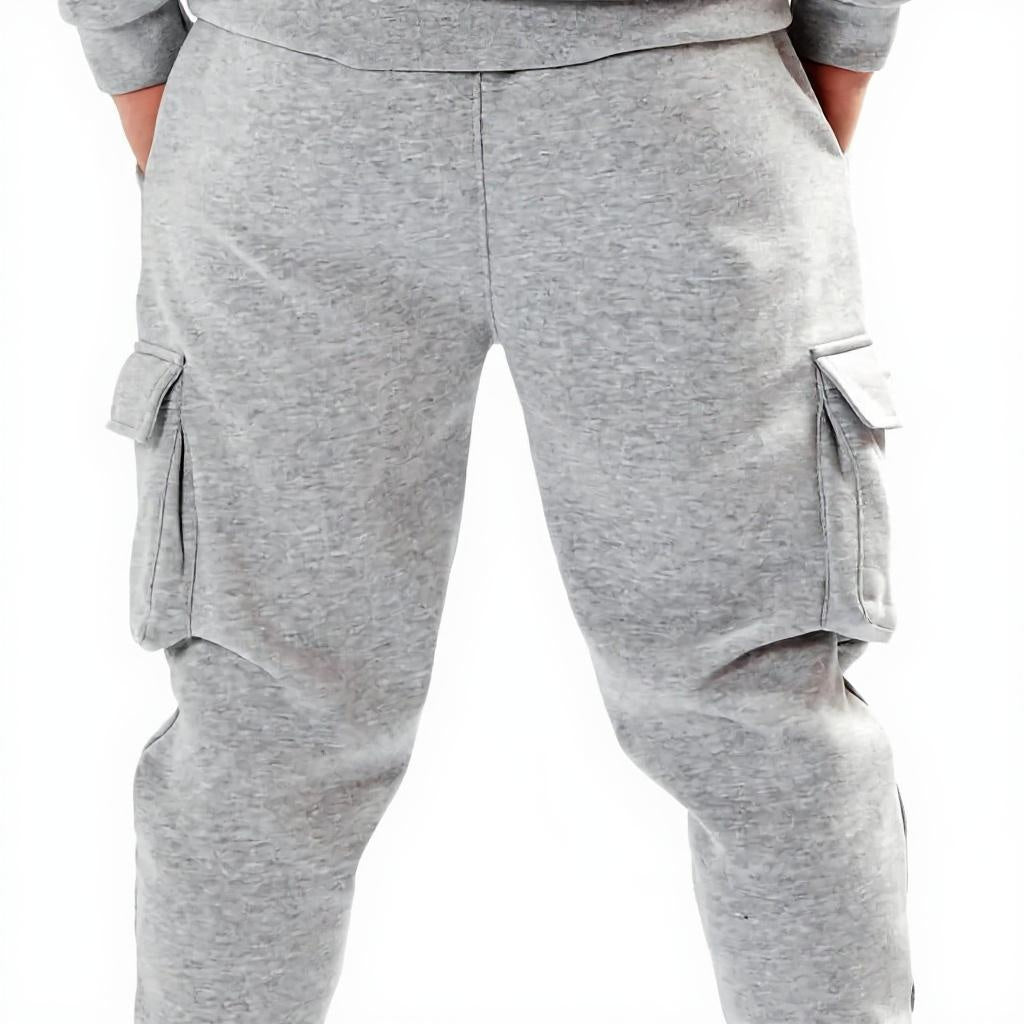 Men's Fleece B-couture Tracksuit  - Grey