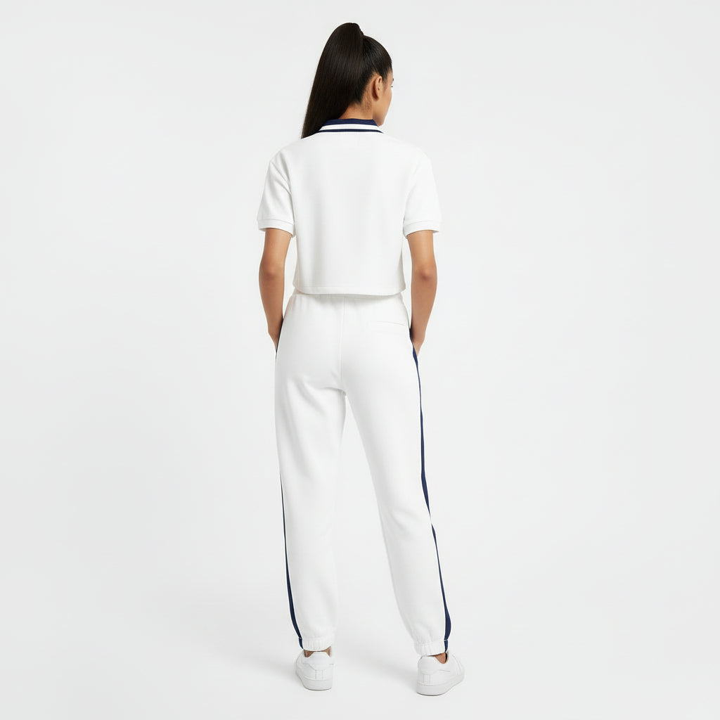 Women's Upper East Side Track Suit - White