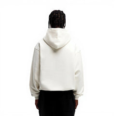 Uni-Sex Baggy Pullover Hoodie - Vanilla