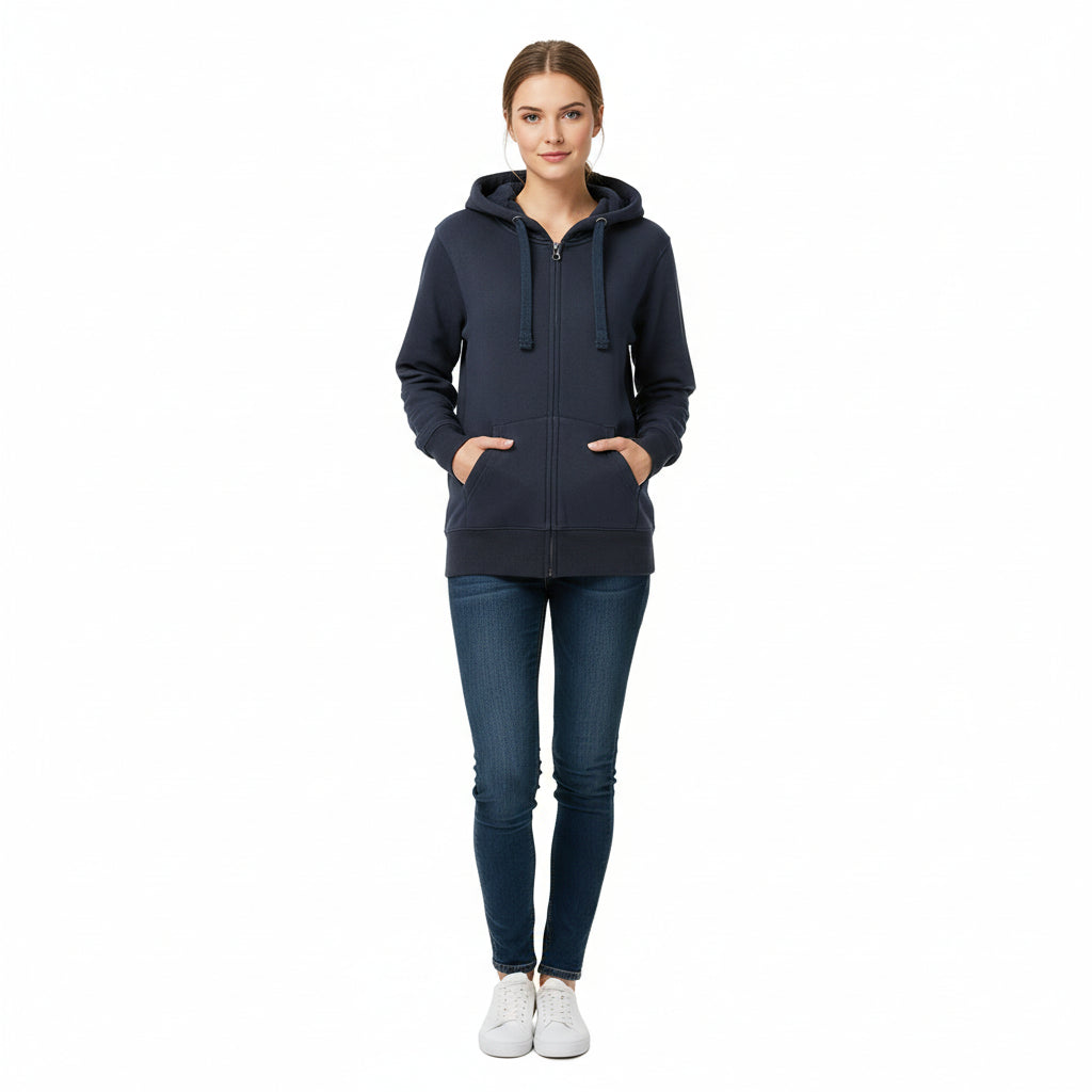 Women's Pullover Hoodie - Navy