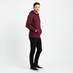 Men's Pullover Hoodie - Maroon