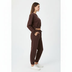 Women's Collective Studio Track Suit - Brown