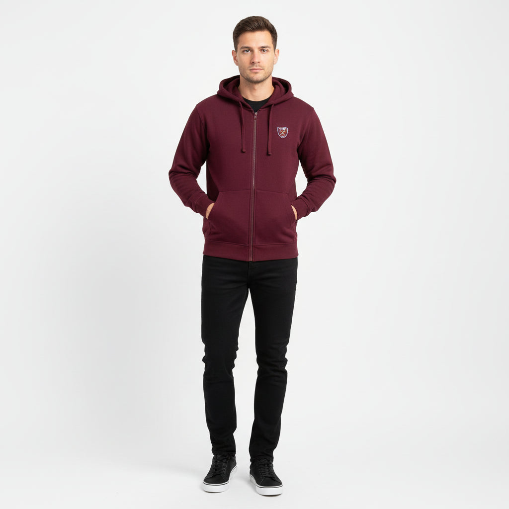 Men's Pullover Hoodie - Maroon