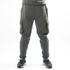 Men's Fleece B-couture Tracksuit  - Green Metallic