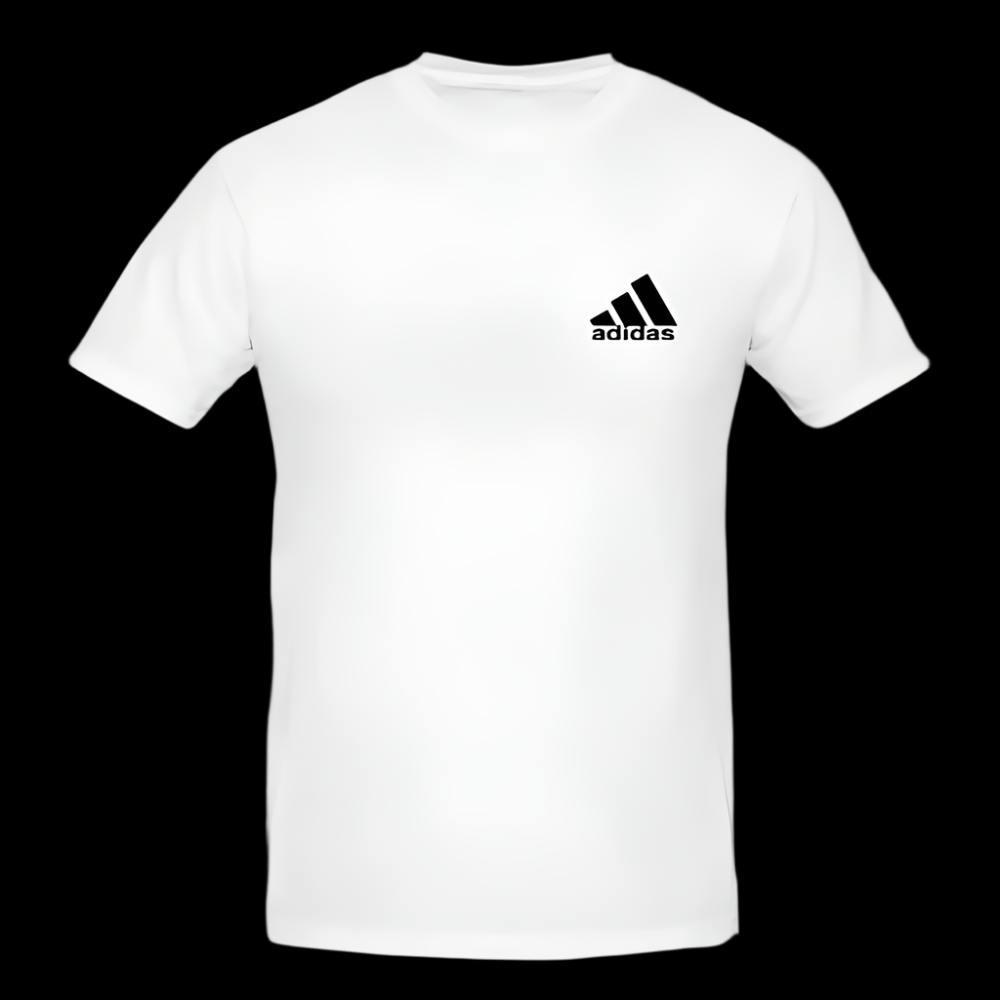 T Shirt White Adidas Logo