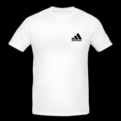 T Shirt White Adidas Logo