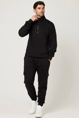 Men's Black Track suit