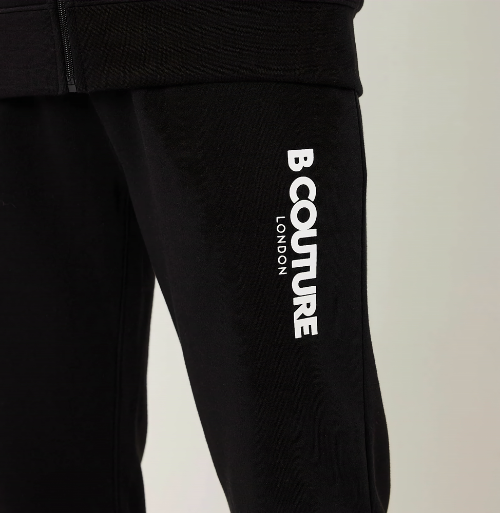 Men's Black Hoodie and trouser set