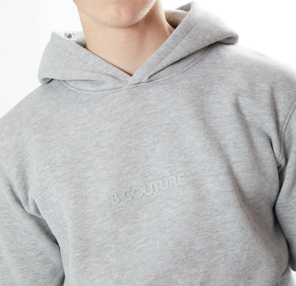 Boy'S Grey Maryl Fleece hoodie