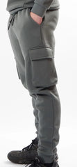 Boy's Dark gray Fleece Jogger
