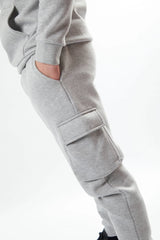 Boy's Grey Maryl Hoodie and trouser