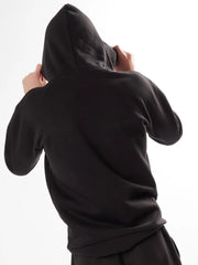 Boy's Black Hoodie and trouser set