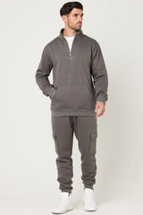 Men's Dark Grey Track suit