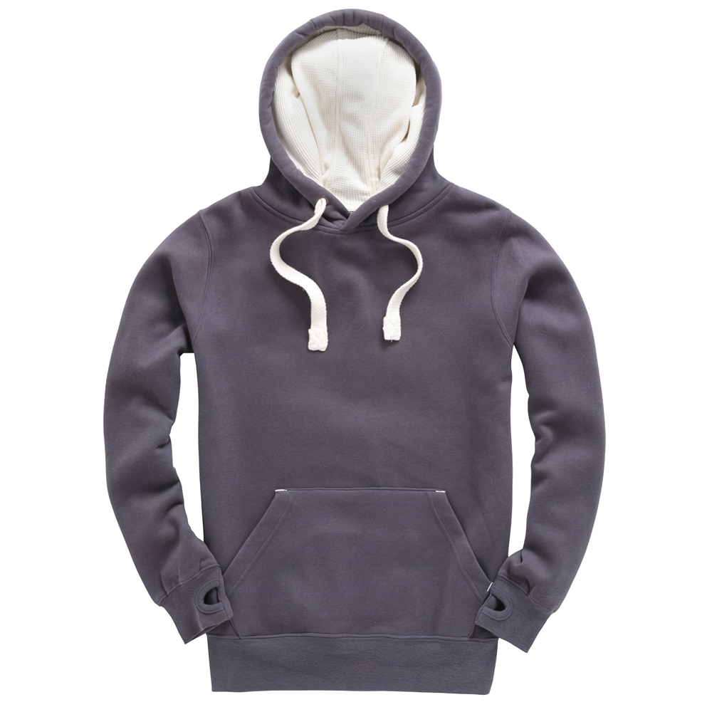 Pullover Hoodie Denim Gray