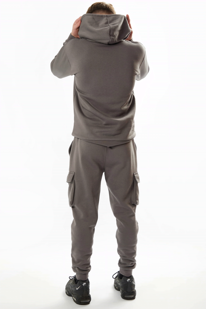 Boy's Gun Metal Pewter Hoodie and trouser set