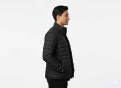 Men’s Premium Lightweight Puffer Jacket – Black