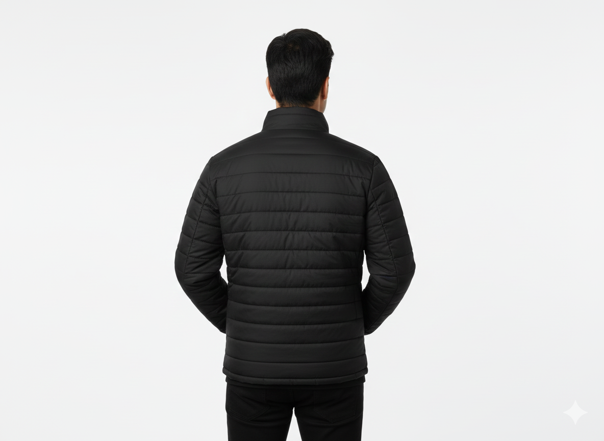 Men Puffer Jacket – Lightweight & Insulated
