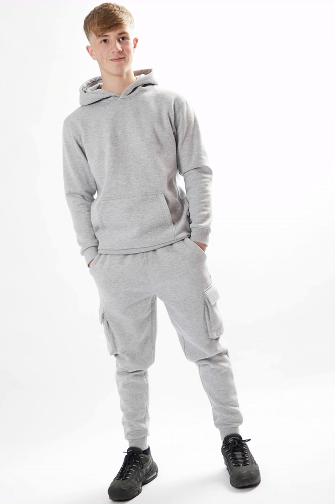 Boy's Grey Maryl Hoodie and trouser