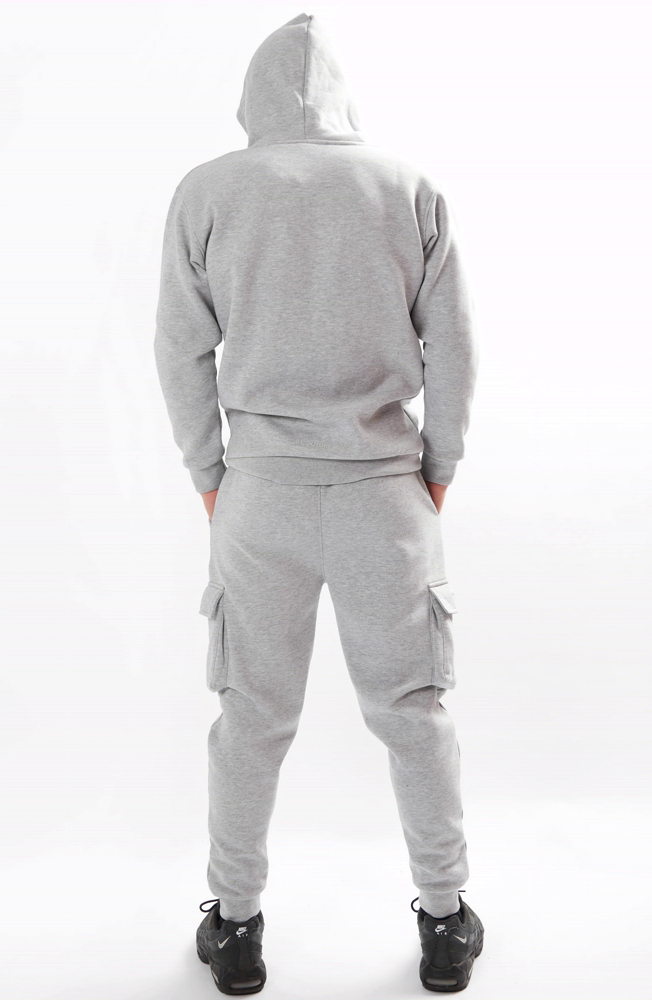 Men's Fleece B-couture Tracksuit  - Grey