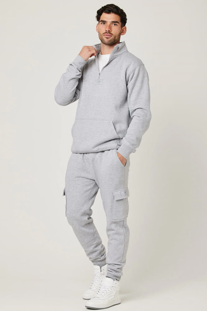 Men's Metal Grey Track suit