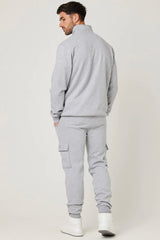 Men's Metal Grey Track suit