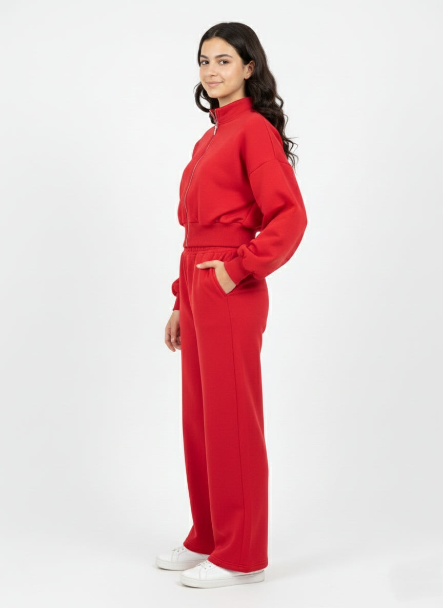 Women's Track Suit - Red