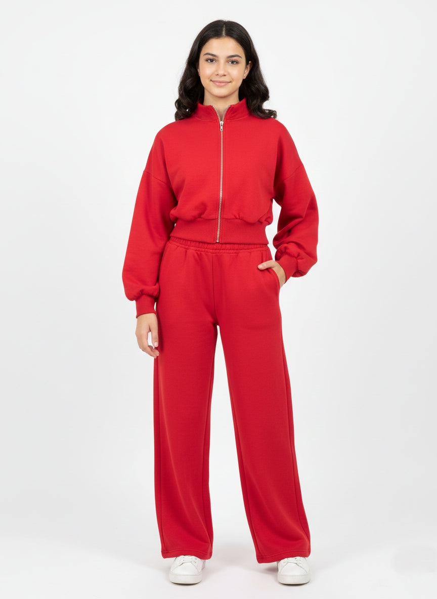 Women's Track Suit - Red