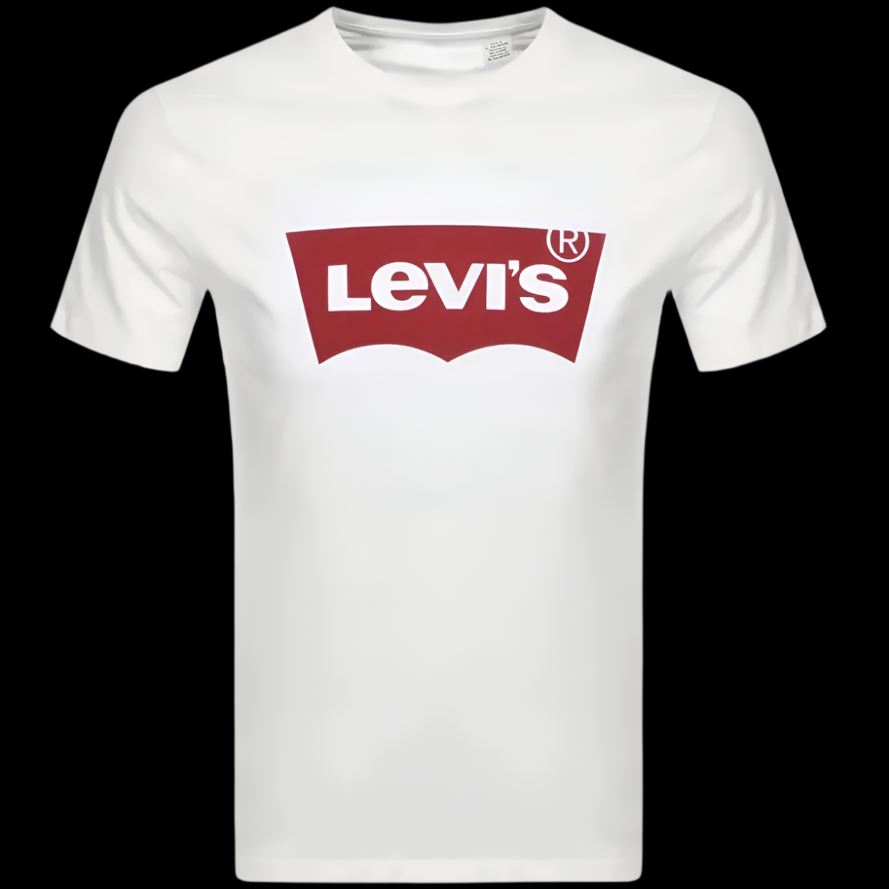 T Shirt White LEVI Logo