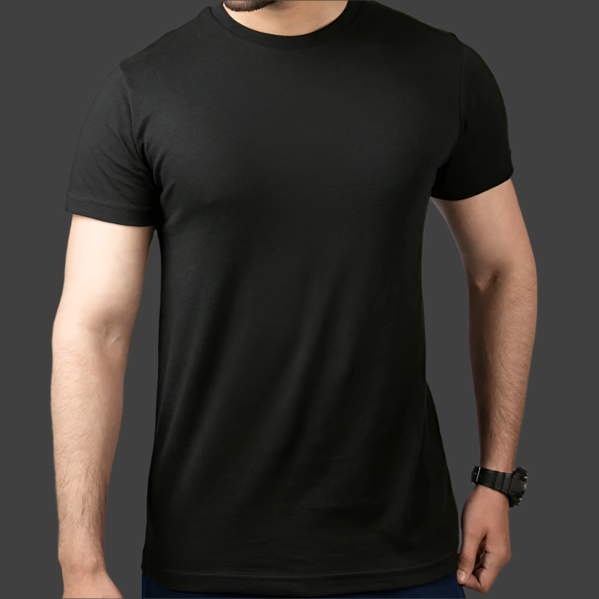 T Shirt Plain Black
