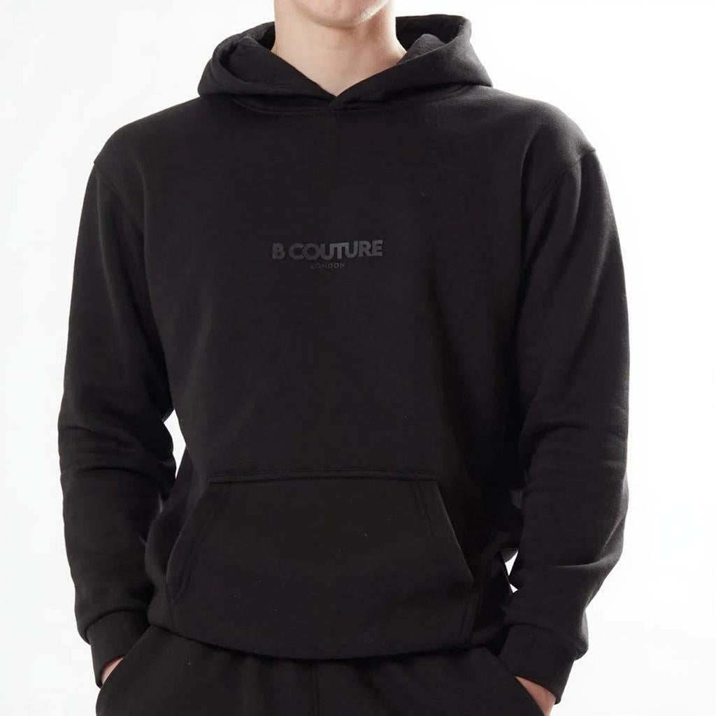 Men's Fleece B-couture Tracksuit  - Black