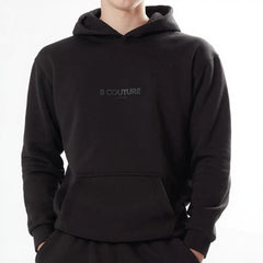 Men's Fleece B-couture Tracksuit  - Black