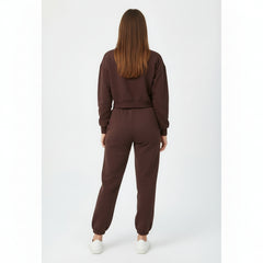 Women's Collective Studio Track Suit - Brown