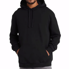 Men's Black Pullover hoodie