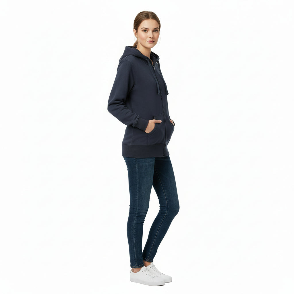 Women's Pullover Hoodie - Navy