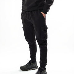 Men's Fleece B-couture Tracksuit  - Black