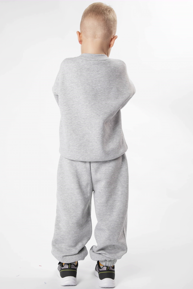 Kids Grey Maryl sweatshirt and trouser set