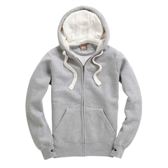 Zipper Hoodie Gray Maryl