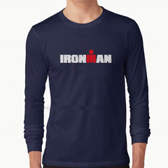 Sweat Shirt Navy Blue IRONMAN Logo