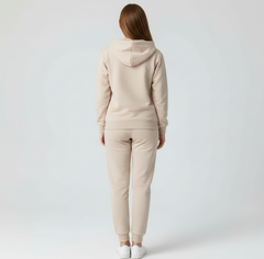 Women's Pullover Hoodie With Trouser - Skin
